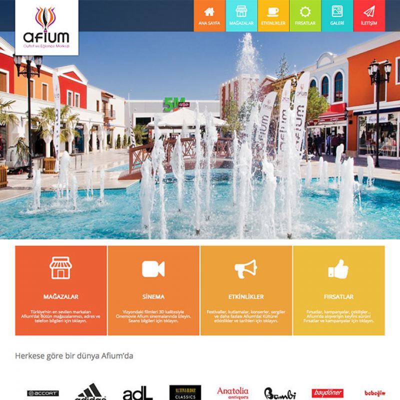 afium.com.tr Web Sitesi