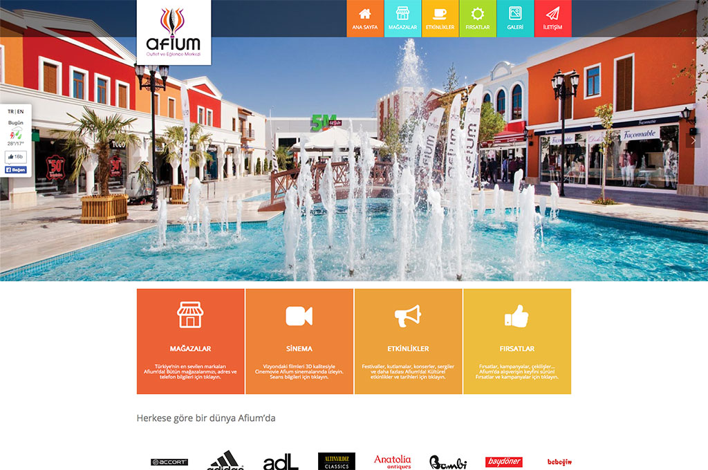 afium.com.tr Web Sitesi