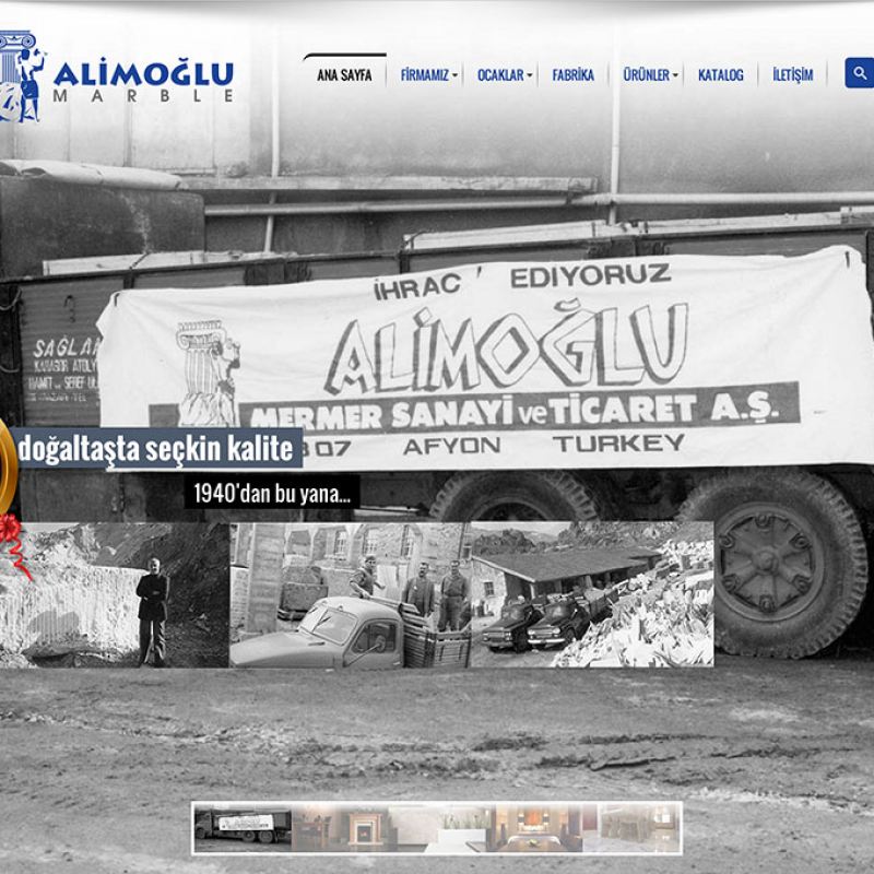 alimoglumarble.com Web Sitesi