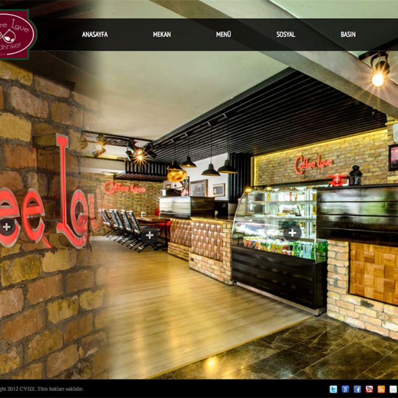 coffeelove.com.tr Web Sitesi